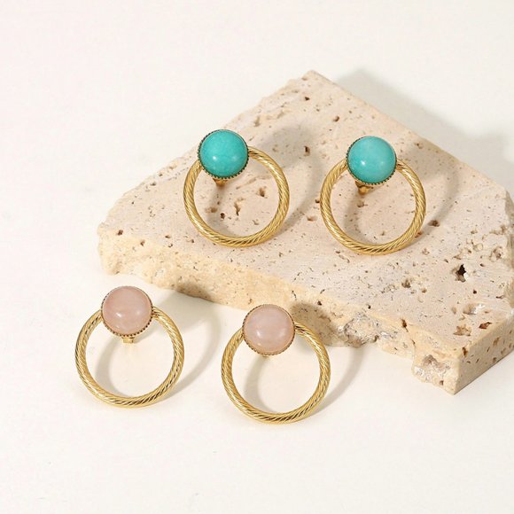 Zoey Pastel Earrings - Picture 2 of 9